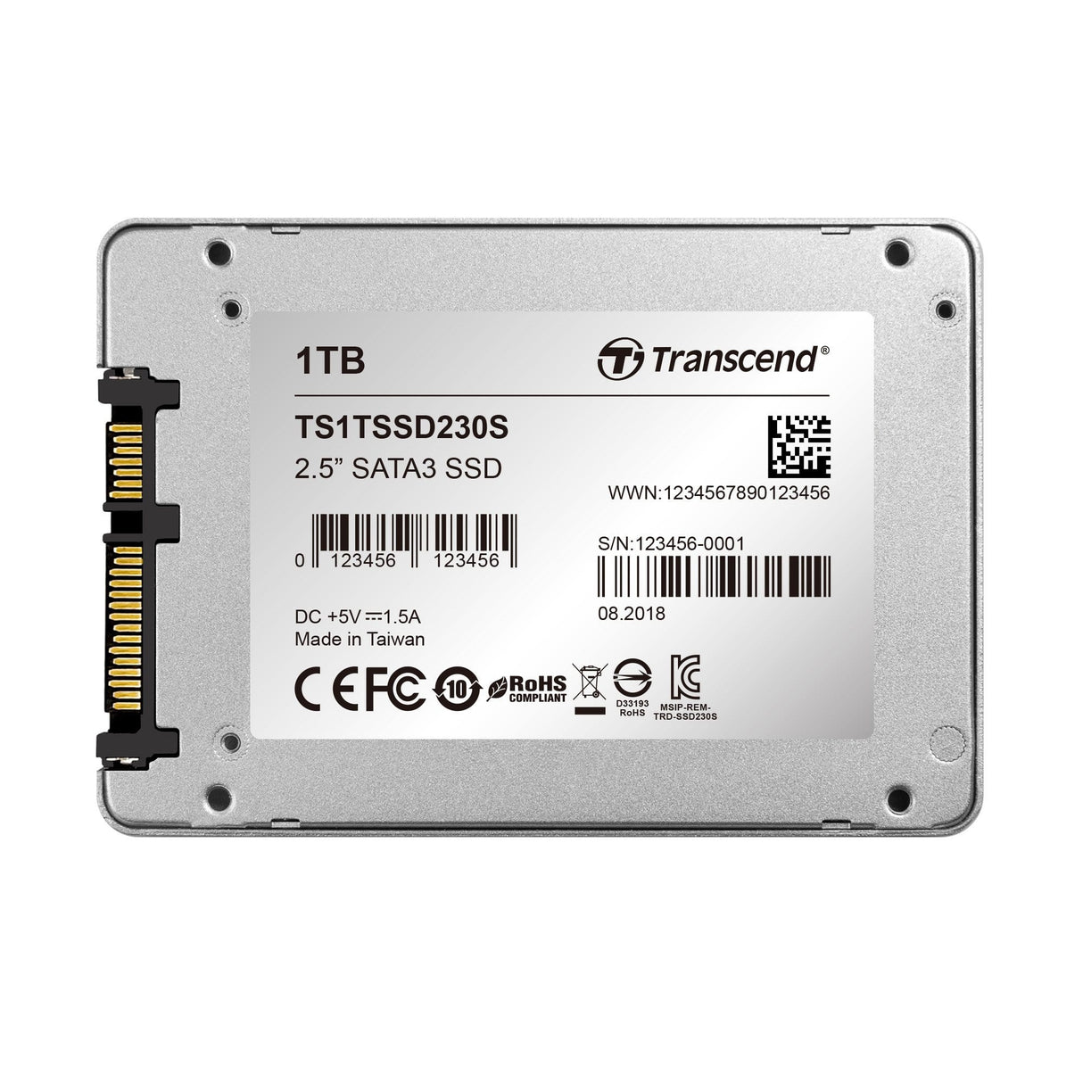 Transcend SATA III 6Gb/s 230S 1TB Internal SSD TS1TSSD230S