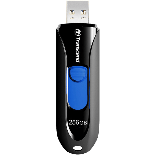 Transcend JetFlash 790 256GB Black USB 3.2 Gen 1 Type-A USB Flash Drive TS256GJF790K