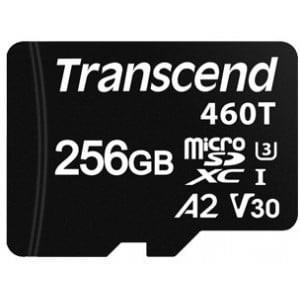 Transcend USD460T MicroSD Card SDXC V30 U3 A2 256GB TS256GUSD460T