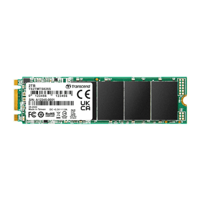 Transcend M.2 SSD 825S 2TB Serial ATA III 3D NAND Internal SSD TS2TMTS825S