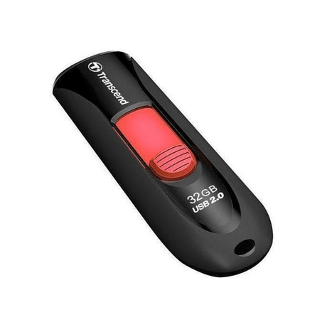 Transcend JetFlash 590 32GB Black USB 2.0 Type-A USB Flash Drive TS32GJF590K