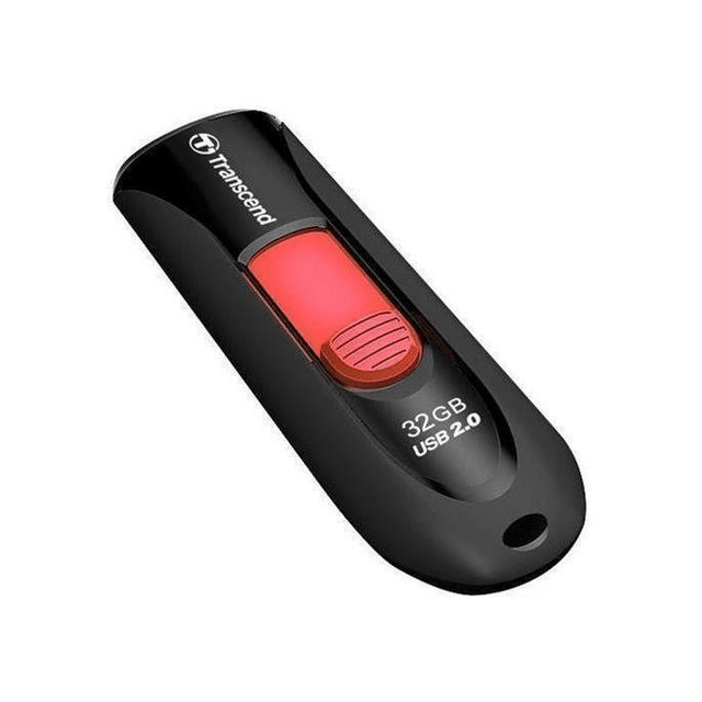 Transcend JetFlash 590 32GB Black USB 2.0 Type-A USB Flash Drive TS32GJF590K