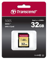 Transcend SD Card SDHC 500S 32GB TS32GSDC500S