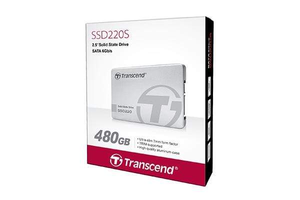 Transcend 220S 2.5-inch 480GB Serial ATA III 3D NAND Internal SSD TS480GSSD220S