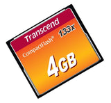 Transcend CompactFlash 133x 4GB TS4GCF133