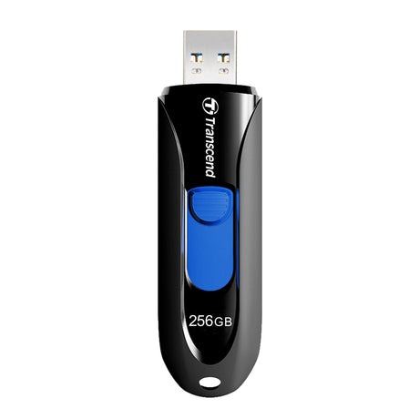 Transcend JetFlash 790 64GB Black USB 3.2 Gen 1 Type-A and Blue USB Flash Drive TS64GJF790K