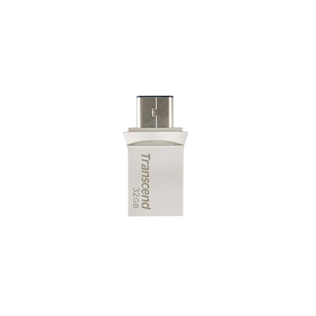 Transcend JetFlash 890 64GB USB 3.2 Gen 1 Type-A / Type-C Black and Silver USB Flash Drive TS64GJF890S