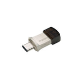 Transcend JetFlash 890 64GB USB 3.2 Gen 1 Type-A / Type-C Black and Silver USB Flash Drive TS64GJF890S