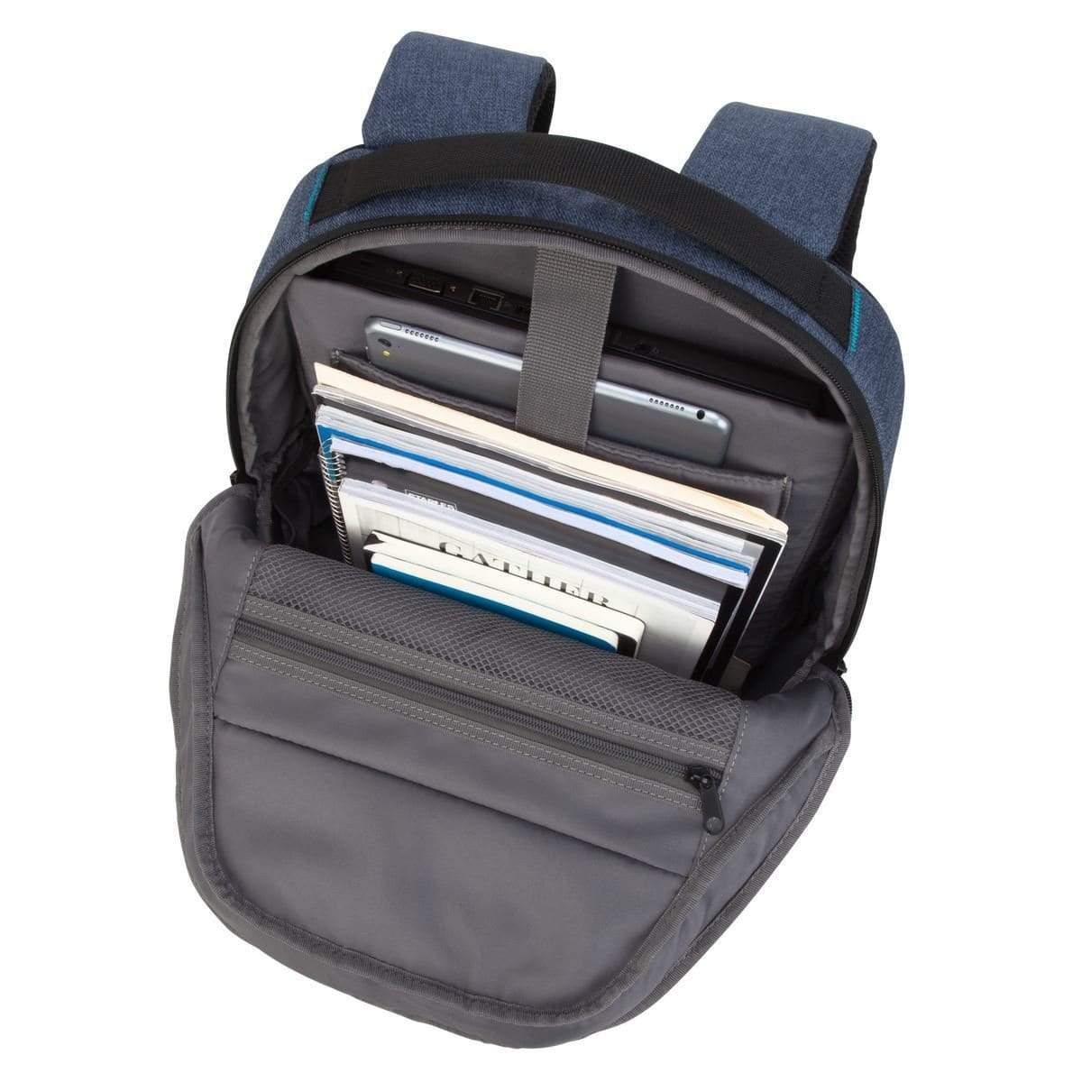 Targus Groove X2 Compact Backpack designed for MacBook 15-inch & Notebooks up to 15-inch - Navy TSB95201GL