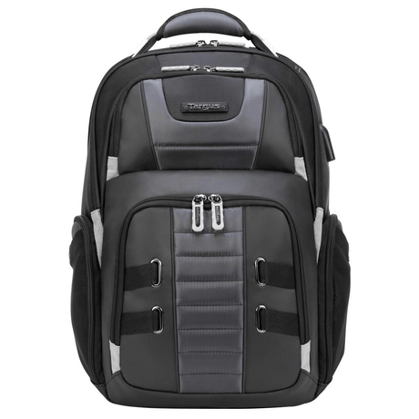 Targus DrifterTrek 11.6 to 15.6-inch Notebook Backpack With USB Power Pass-Thru Black TSB956GL