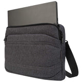 Targus Groove X2 Slim Case designed for MacBook 13-inch & Notebooks up to 13-inch - Charcoal TSS979GL