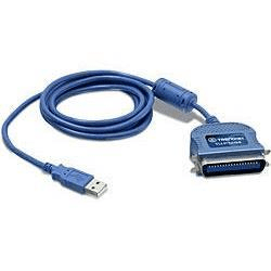 Trendnet TU-P1284 printer cable 2 m Blue