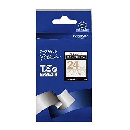 Brother TZE-PR254 label-making tape White