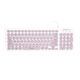 Alcatroz Jellybean U2000 Keyboard and Mouse White Peach U2000WP