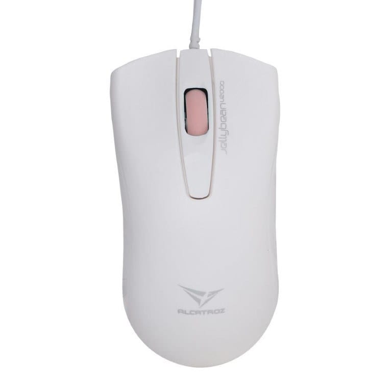 Alcatroz Jellybean U2000 Keyboard and Mouse White Peach U2000WP