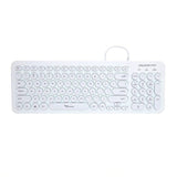 Alcatroz Jellybean U2000 Keyboard and Mouse White U2000WW