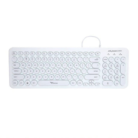 Alcatroz Jellybean U2000 Keyboard and Mouse White U2000WW