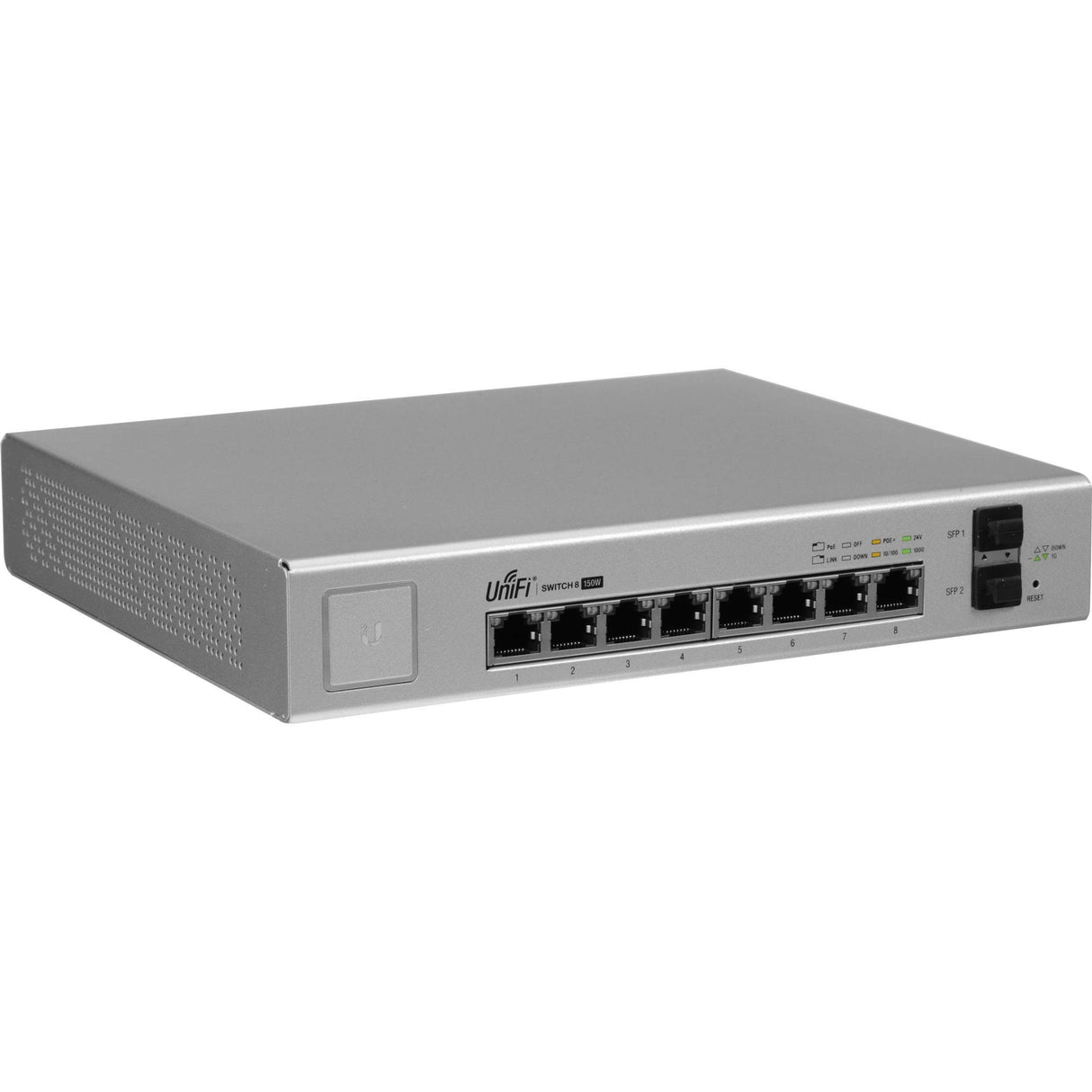 Ubiquiti UniFi Switch 8-port 2 SFP 150W 8-ports UB-US-8-150W