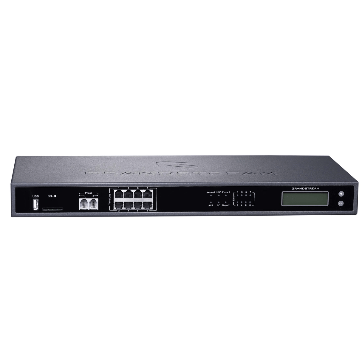 Grandstream UCM6208 2-port FXS and 8-port FXO IP PBX System