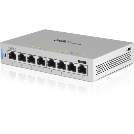 Ubiquiti Networks UniFi 8-port Managed Switch Grey US-8