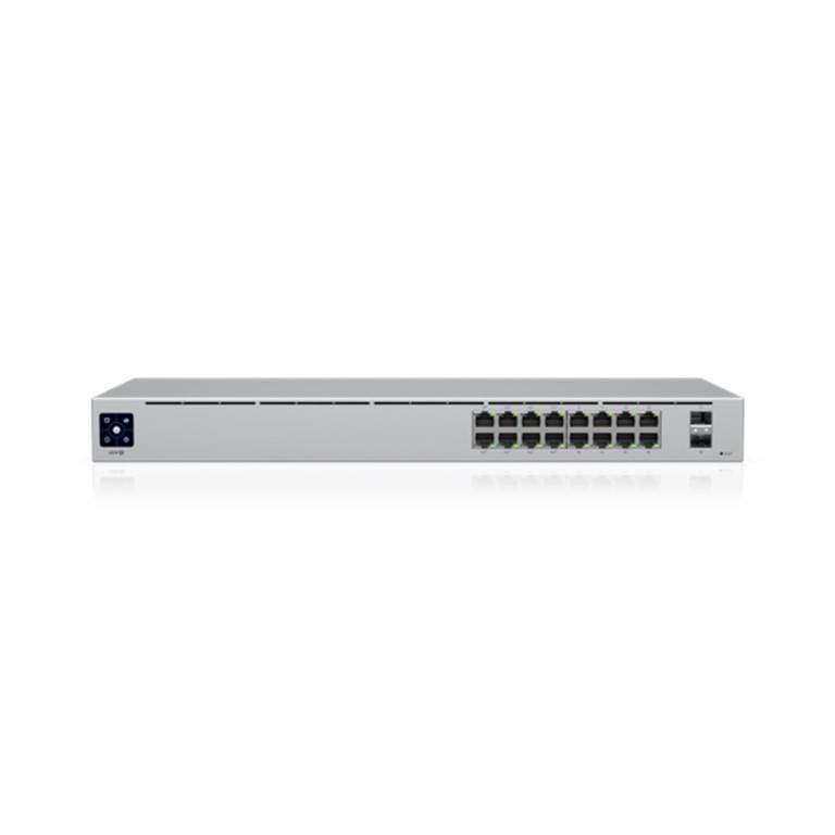 Ubiquiti UniFi 16-port Gigabit Managed Switch with 2x SFP and 8x PoE ports USW-16-POE GEN2