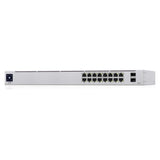 Ubiquiti 16-port Gigabit UniFi Rackmount Managed 8-port PoE+ Switch with 2 x SFP ports USW-16-POE