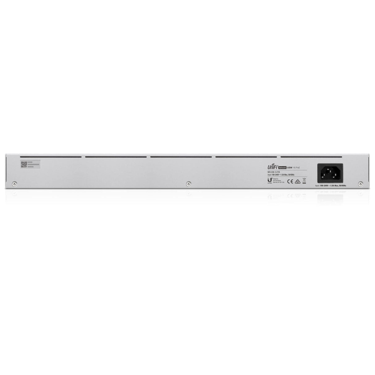 Ubiquiti 16-port Gigabit UniFi Rackmount Managed 8-port PoE+ Switch with 2 x SFP ports USW-16-POE