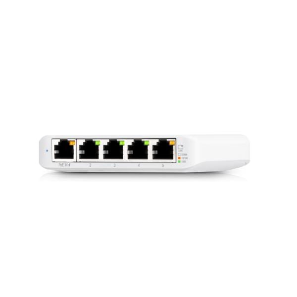 Ubiquiti UniFi Flex Mini USW-FLEX-MINI 5-port Gigabit 1 PoE Input Managed Switch