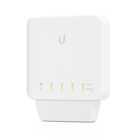 Ubiquiti UniFi USW-FLEX 5-port Gigabit 1PoE In 4PoE Out Flex Managed Switch