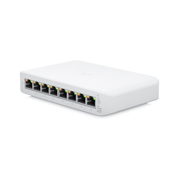 Ubiquiti 8 Port Gigabit 52W 4PoE UniFi Switch USW-LITE-8-PoE 8-port USW-LITE8P