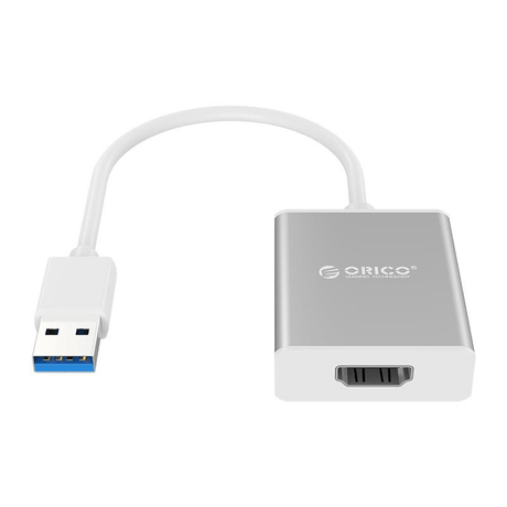 Orico USB to HDMI Adapter Silver UTH-SV-BP