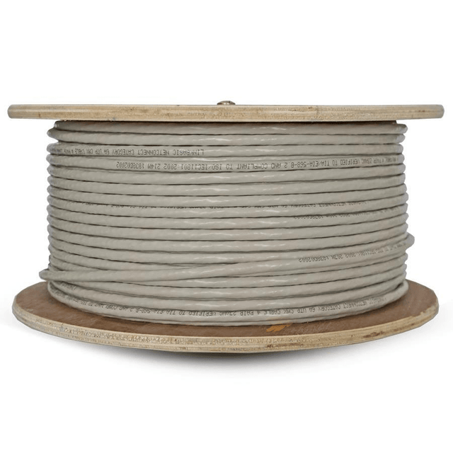 Linkbasic 100M Drum Cat6a Solid UTP Cable UTP-6100A