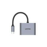 Unitek 4K 60Hz USB-C to HDMI 2.0 and VGA Adapter with MST Dual Monitor V1126A