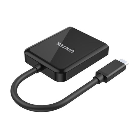 Unitek 8K USB-C to Dual DisplayPort 1.4 Adapter with MST Dual Monitor V1407A