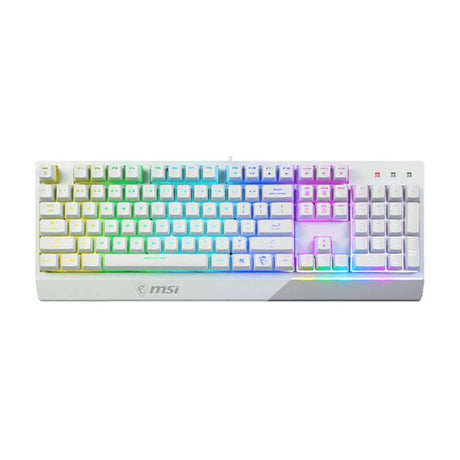 MSI Vigor GK30 Wired Gaming Keyboard VIGOR GK30 WHITE US