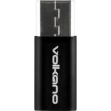 Volkano Micro Adapter Series Type C to Micro USB VK-20037-BK