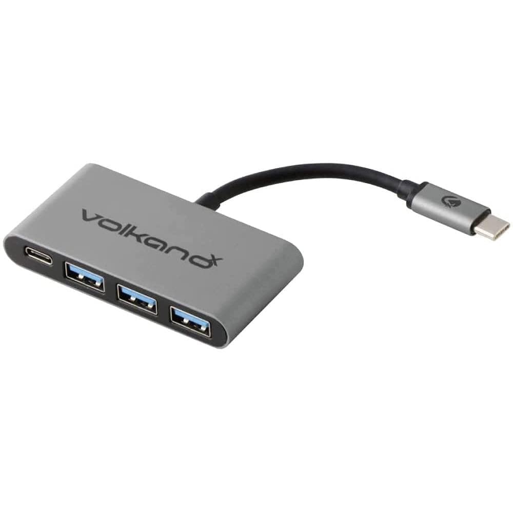 Volkano Core Hub Series 5-in-1 Type-C to USB 3.0 Hub VK-20058-BK