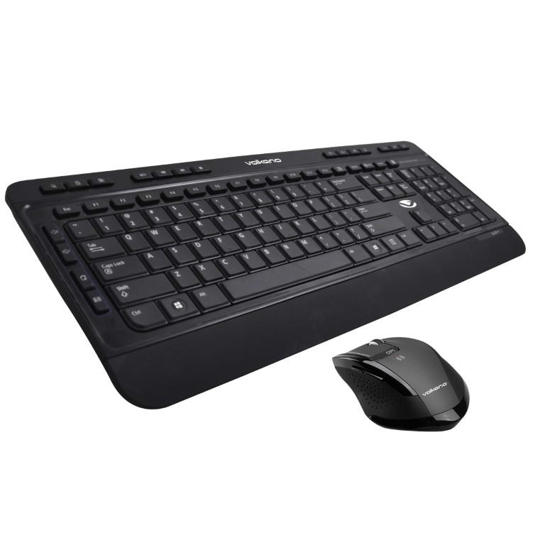 Volkano Graphite Series Wireless Keyboard and Mouse VK-20077-BK