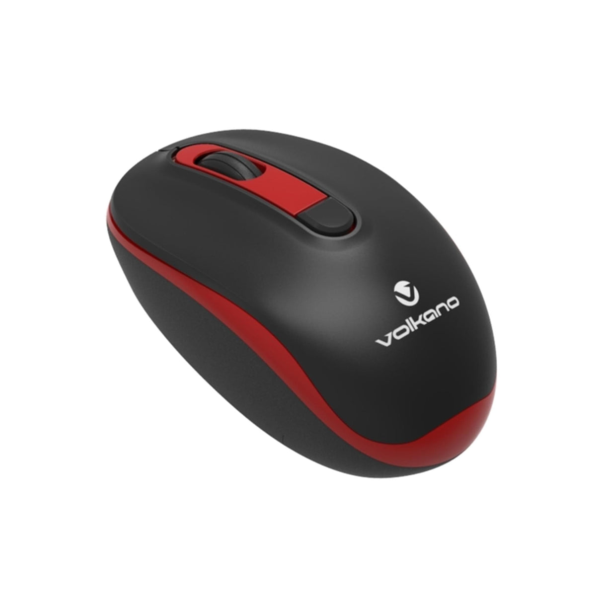 Volkano Jade Series Wireless Mouse - Black/Red VK-20125-BKRD