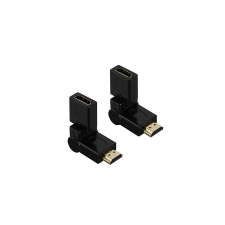 VolkanoX Define Series HDMI Swivel 360 Degree Adaptor VK-20193-BK