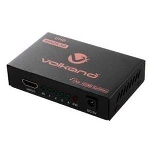 Volkano Define Series 4-way HDMI Splitter VK-20212-BK