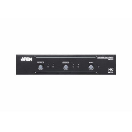 ATEN VM0202H KVM Switch Rack Mounting Black