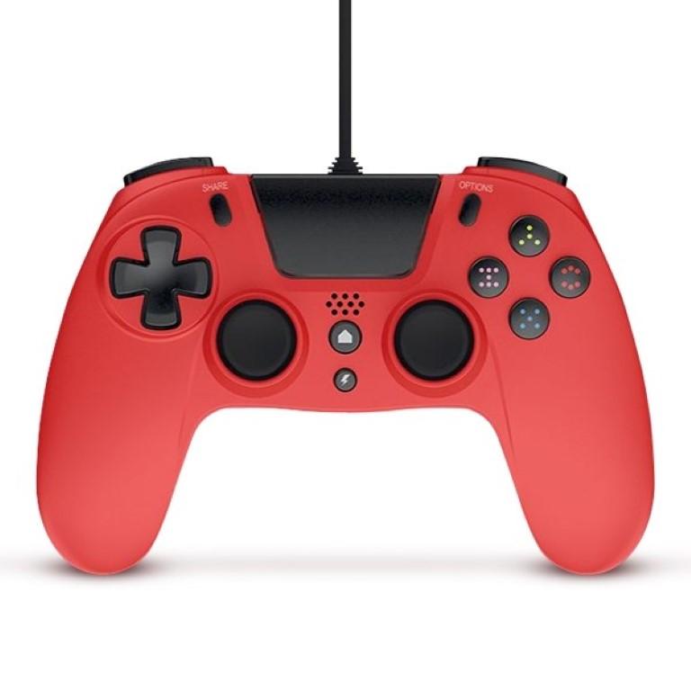 Gioteck VX-4 Wired Controller PS4 Red (6/24) Gamepad VX4PS4-13-MU