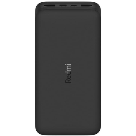 Xiaomi Redmi Mi 20000mAh 18W Fast Charge Power Bank - Black VXN4304GL