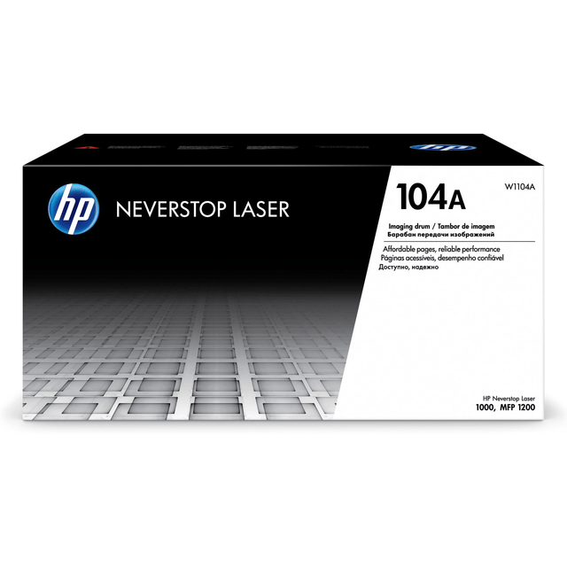 HP 104A Black Toner Cartridge 20,000 Pages Original W1104A Single-pack