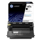 HP 147X Black Toner Cartridge 25,200 Pages Original W1470X Single-pack