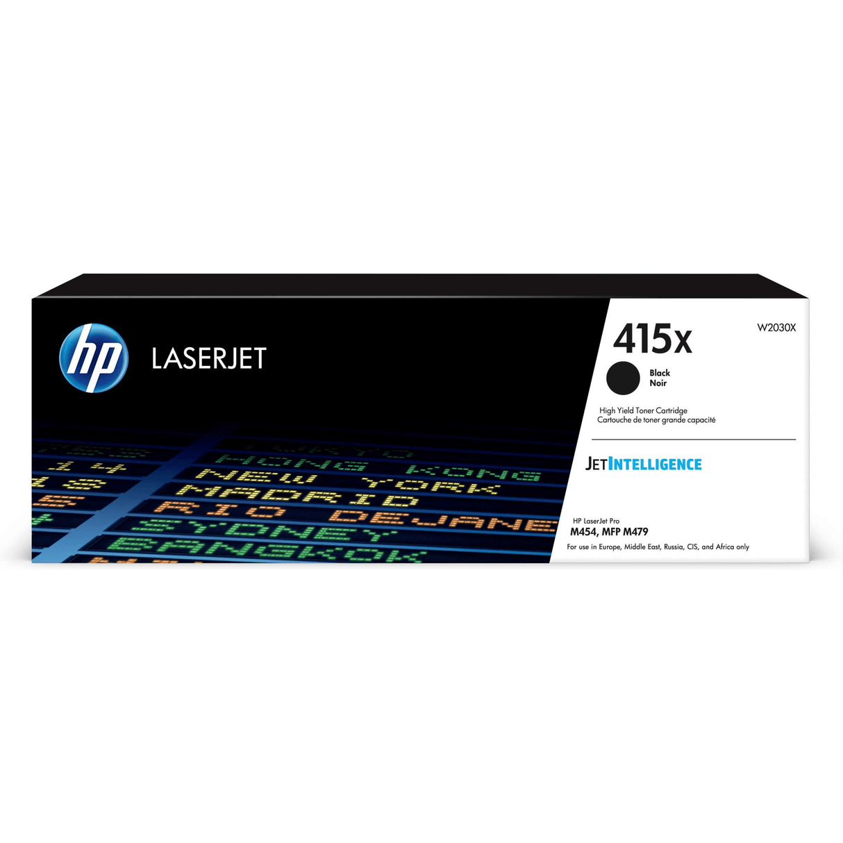 HP 415X Black Toner Cartridge 7,500 Pages Original W2030X Single-pack