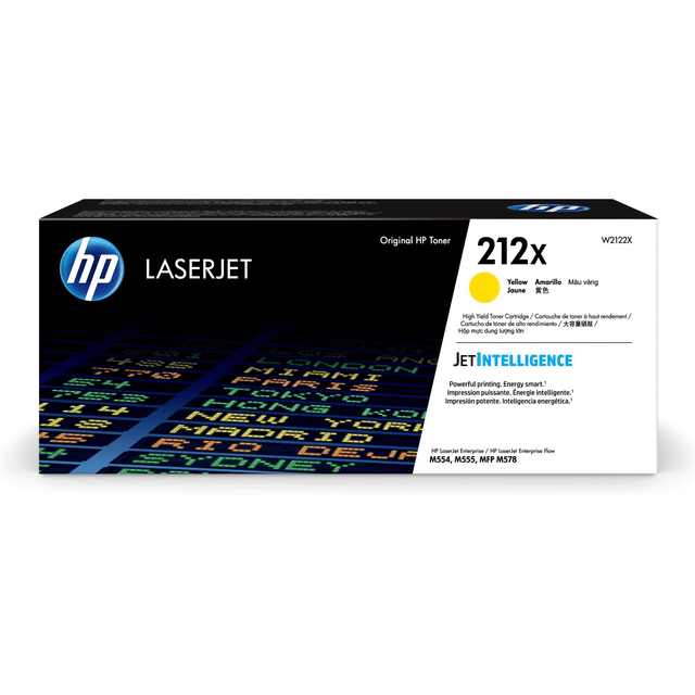 HP 212X toner cartridge 1 pc(s) Original Yellow