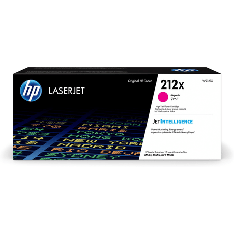 HP 212X toner cartridge 1 pc(s) Original Magenta W2123X