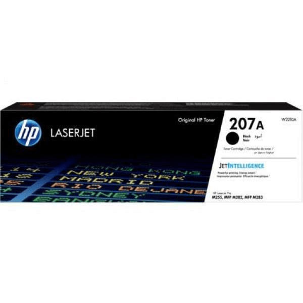 HP 207A Black Toner Cartridge 1350 Pages Original W2210A Single-pack